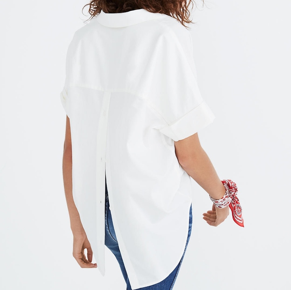 Madewell Button Back Courier Shirt